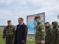 Алексей Бондаренко проконтролировал ход учебных военно-полевых сборов  