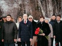22 февраля на парке Победы г. Горно-Алтайска состоялся торжественный митинг, посвященный Дню защитников Отечества