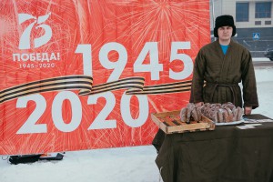 Акция «Блокадный хлеб» стартовала в Горно-Алтайске 24 января 2020 года